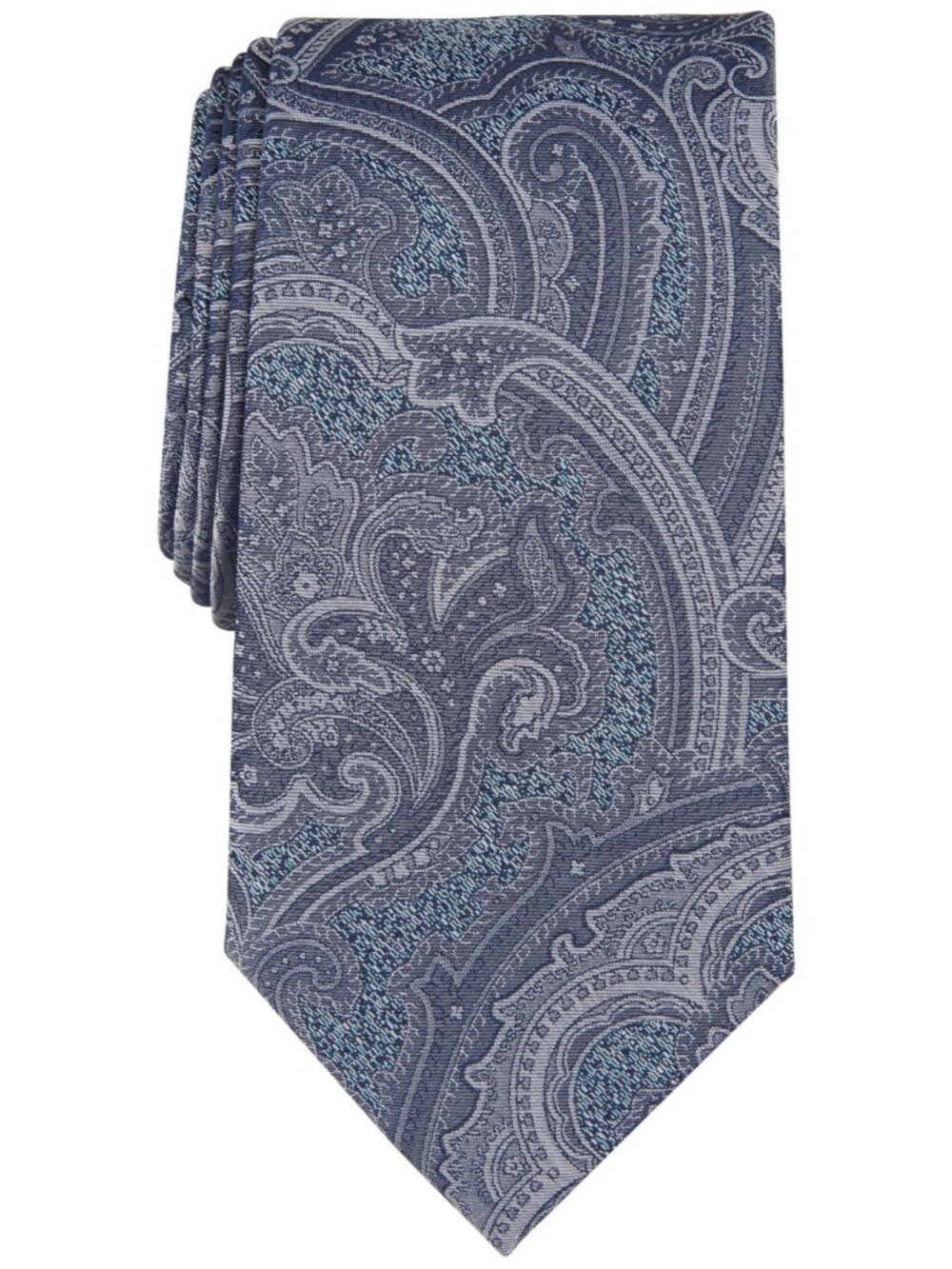 Michael Kors Men's Farington Paisley Tie Aqua